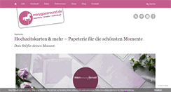 Desktop Screenshot of marygoesround.de